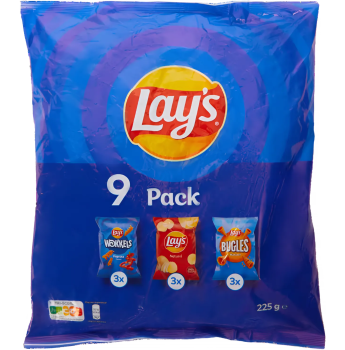 Lay's - 9 Pack Mix 225g